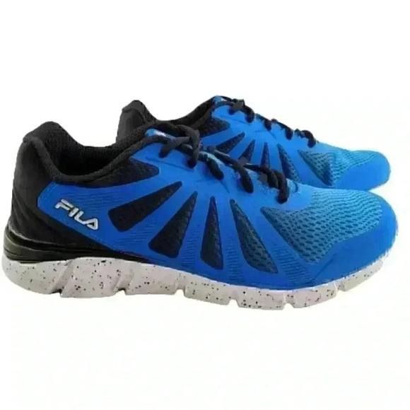 Fila Kids Fraction 2 Sneakers Size 7 Blue Lace Up - Picture 8 of 12